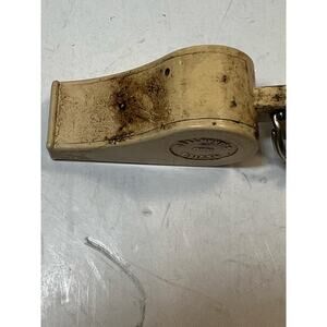 Vintage ACME Handcuff Keychain & Whistle Set Made in England Unique Collectible